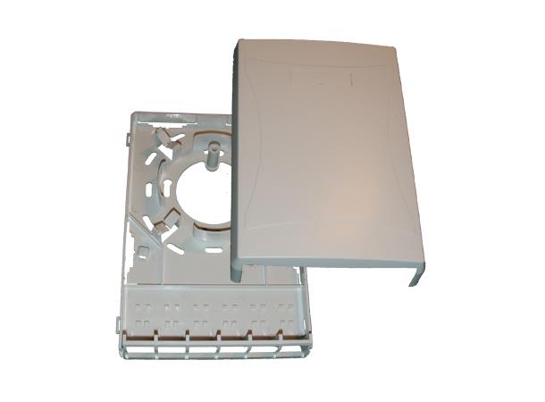 ECS fiberbox skarvbox 6-uttag SFM-modul 6xLCD, 6xSCS alt. 6xTL08-jack 